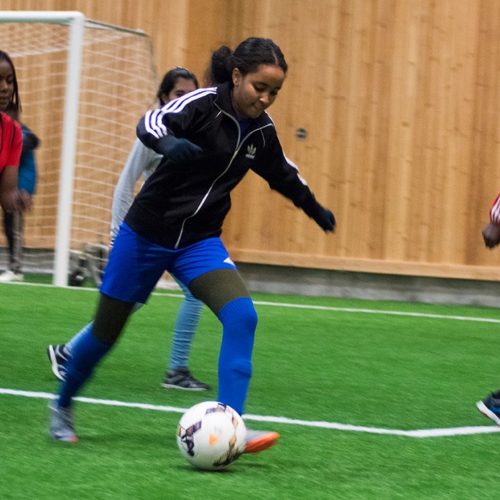 Fotbollscup i ÖP-hallen