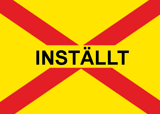 You are currently viewing Inställt!