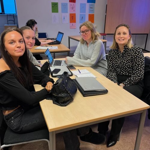 UF nya VD på besök