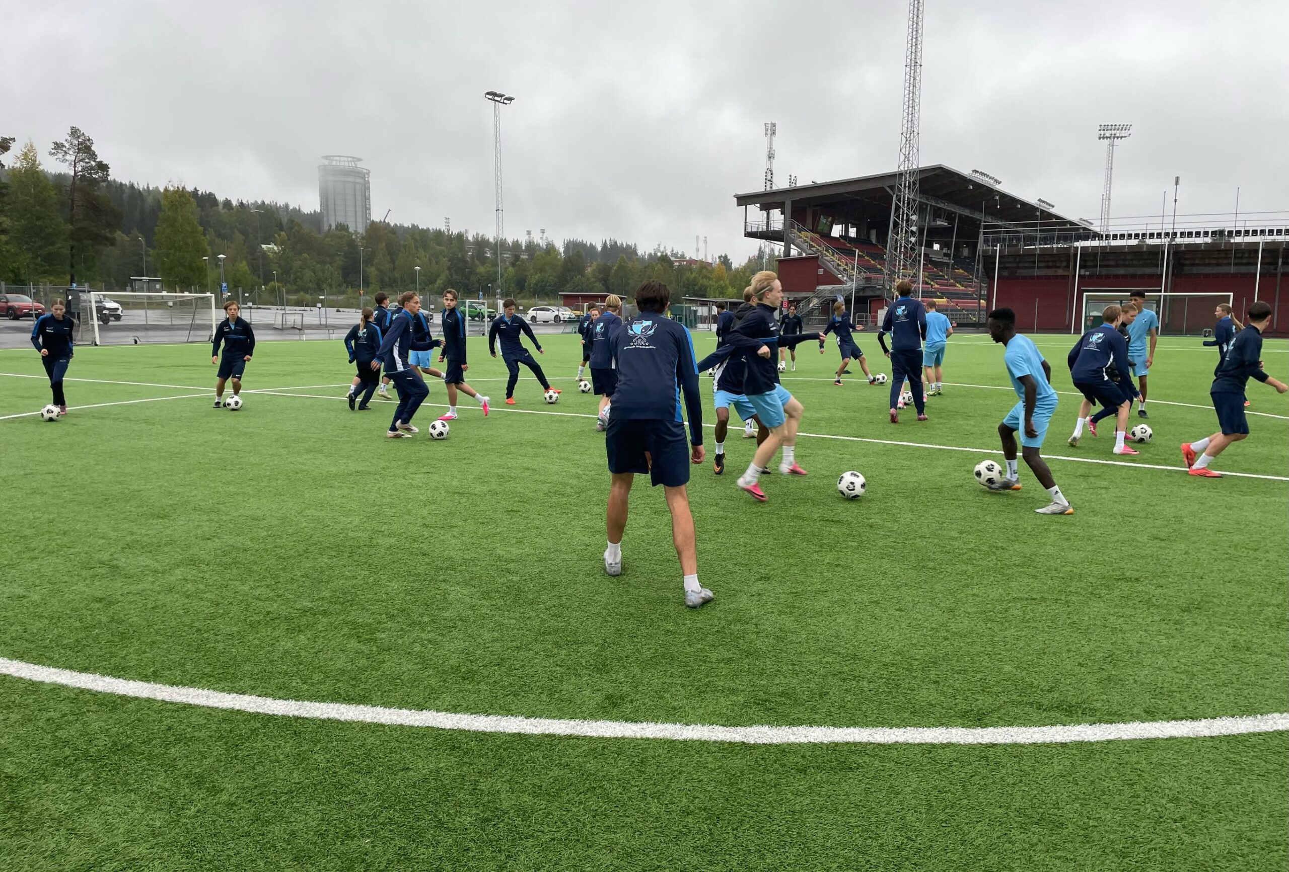 Du visar för närvarande Provträning JFA
